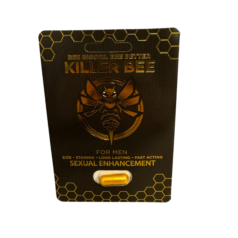 KILLER BEE MALE ENHANCEMENT PILL 1CT