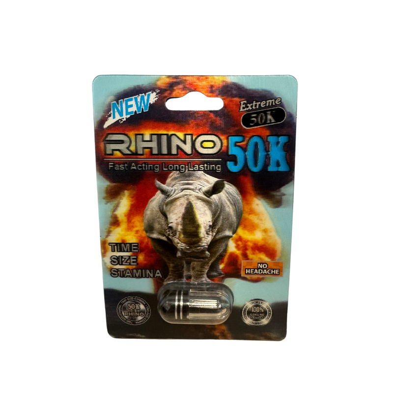 RHINO EXTREME 50K 1CT PILL