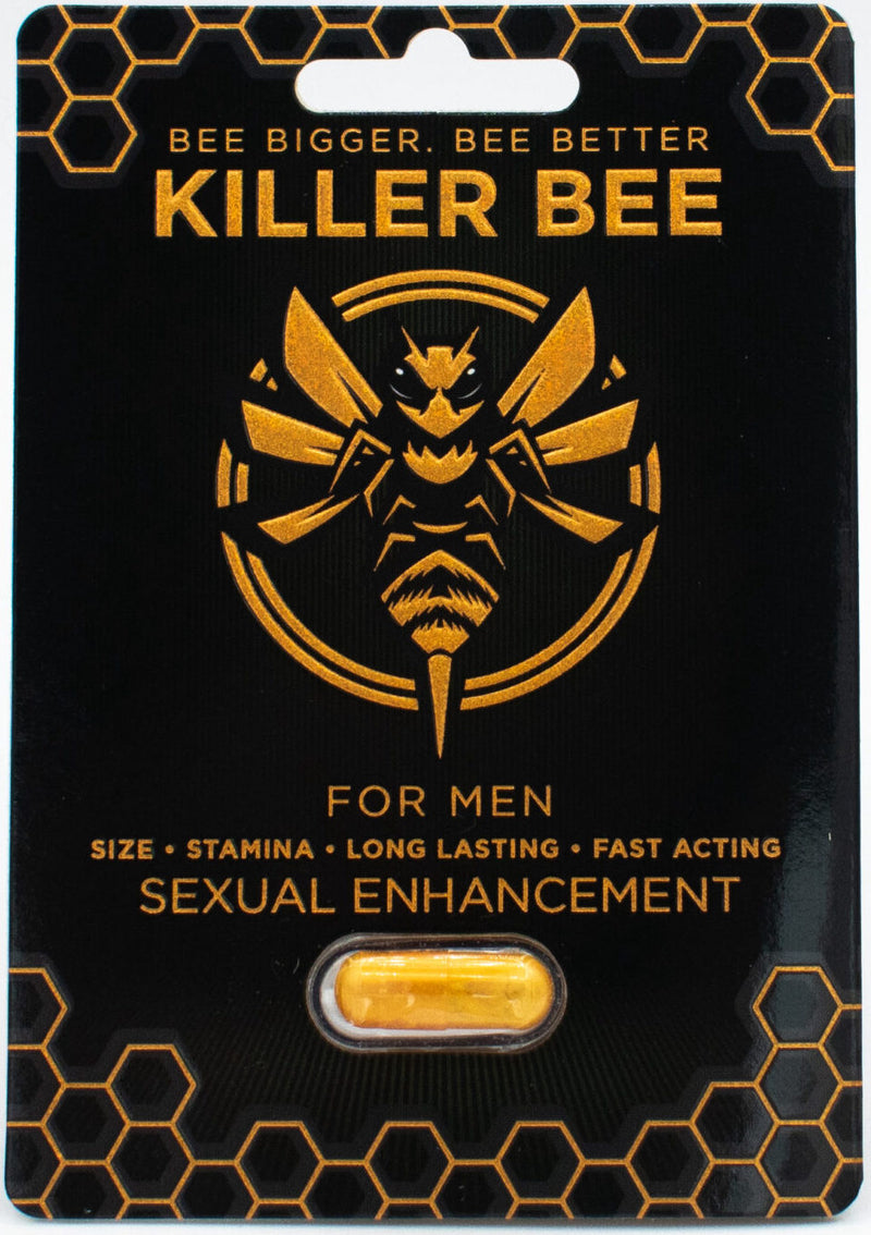 KILLER BEE MALE ENHANCEMENT PILL 1CT