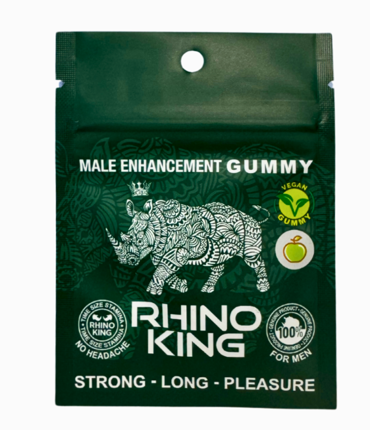 RHINO KING GREEN APPLE ENHANCEMENT GUMMY