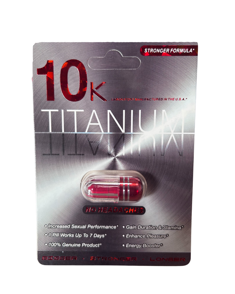 10K TITANIUM SINGLE PILL